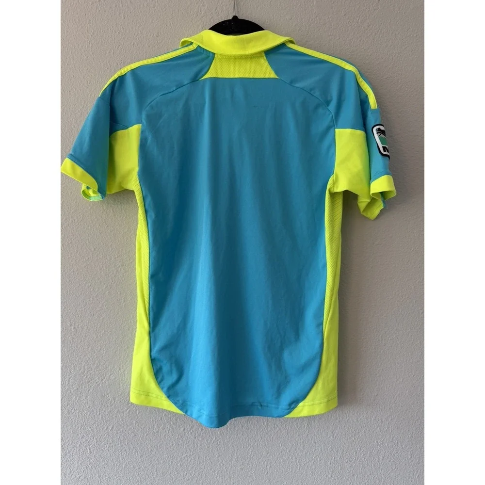 Seattle Sounders FC SUPER CYAN 2012/13 MLS THIRD 3rd Soccer Jersey Kit Sz‎ Small